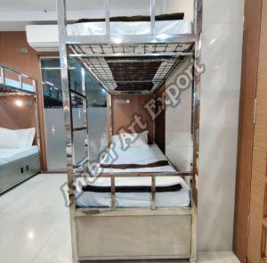 Amber Square Stainless Steel Bunk Bed