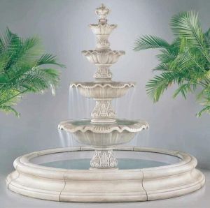 White Marble Fountains