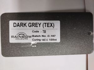 Dark Grey Tex Coating Powder