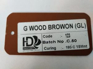 G Wood Brown GL Coating Powder For Metal