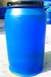 200 Ltr. Blue HDPE Drum For Chemical Storage