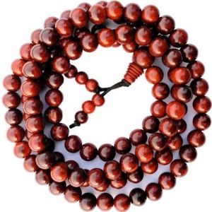 Sandalwood Jaap Mala, Color : Brown, Red For Religious Use