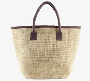 Plain Jute Tote Bag, Shape : Rectangular, Handle Type : Loop Handle