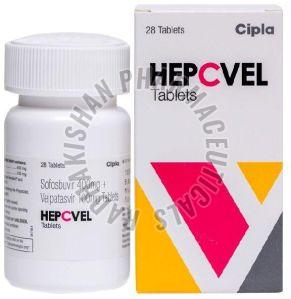 Hepcvel Tablets, Packaging Type : Blister