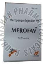 Merofav Injection, Packaging Type : Vial