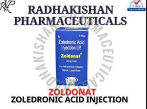 Zoldonat Zoledronic Acid Injection, Packaging Type : Paper Box, Carton Box