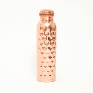 Copper Diamond Water Bottle Set, Packaging Type : Box, Storage Capacity : 500ml, 250ml, 1ltr