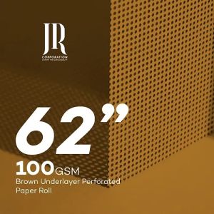 100 GSM 62 Inch Perforated Underlay Paper Rolls