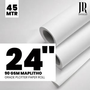 24 Inch 45 Meter Maplitho Paper Rolls