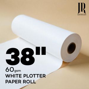 60 GSM 38&AMP;quot; Width 150 Mtr Garment Cad - Cam Plotter Paper Roll