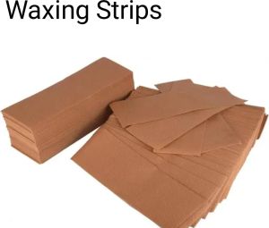 Dotted Non Woven Waxing Strip, Color : Brown, White, Packaging Type : Plastic Bag For Hair Removal Use