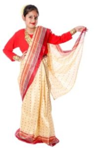 Bihu Dance Saree Fancy Dress Costume