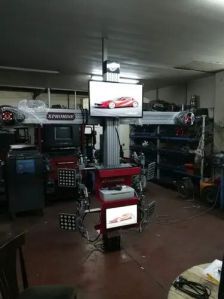 Double Screen 3D Wheel Alignment