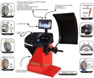 Touch Screen Wheels Balancer