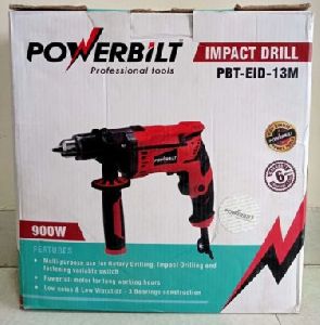 Powerbilt Impact Drill 13mm, Rated Voltage : 220V/50HZ For Industrial