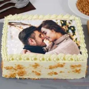 Butterscotch Photo Cake 1 Kg