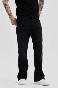 Black Bootcut Men Jeans