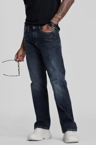 Dark Grey Bootcut Men Jeans