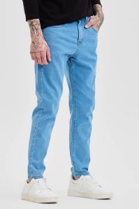 Light Blue Men Slim Fit Jeans