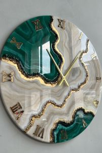 Epoxy Resin Wall Clock