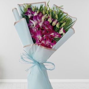 Purple Orchid Bouquet