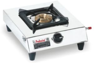 Padmini Single Burner Stainless Steel Gas Stove CS-101