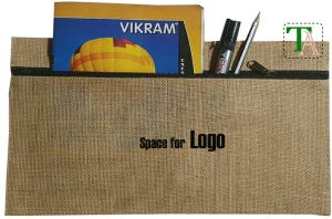 Fabric Pencil Cases  Jute Fabric Stationery 1004