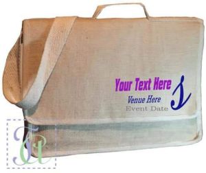 Jute Conference Swag Bags C1013