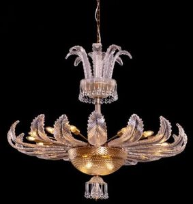 Wine Of Kings (Large, Gold) Crystal Chandelier