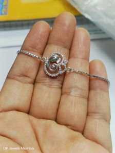 925 Ganesh Ji 92.5 Silver Bracelet