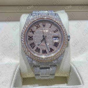 BM78 Vvs Moissanite Diamond Watch, Speciality : Seamless Design, Fine Finish