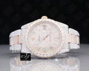 RK04 Vvs Moissanite Diamond Watch, Speciality : Seamless Design, Scratch Proof