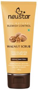 100 Gm Neustar Wallnut Scrub, Packaging Type : Plastic Tube