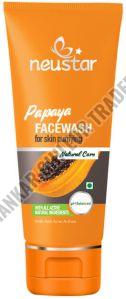 100 Ml Neustar Papaya Face Wash, Packaging Type : Plastic Tube For Cleanser