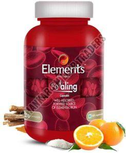 Elements Wellness Fealing Capsules, Packaging Type : Bottle