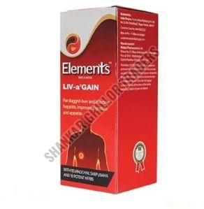 Elements Wellness Liv A Gain Syrup, Packaging Size : 200 Ml, Packaging Type : Bottle