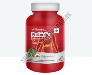 Elements Wellness Probiotic G Plus Capsules, Grade Standard : Ayurvedic Grade, Packaging Type : Plastic Bottle