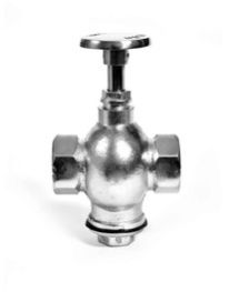 Nickel Chrome Plated Flush Valve