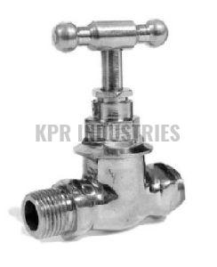 CP 15mm Brass Stop Cock Valve For Liquid Control