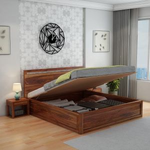 Wooden Hydraulic Bed