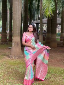 Soft Banarasi Silk Saree