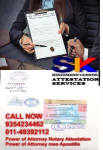 Power Of Attorney Certificate Apostille Service