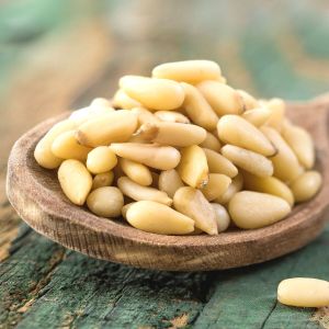 Pine Nuts, Color : Creamy, Taste : Light Sweet For Human Consumption