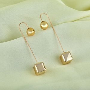 JJK25 Ladies Elegant Pearl Drop Earrings Antique Party Wear, Packaging Type : Plastic Box