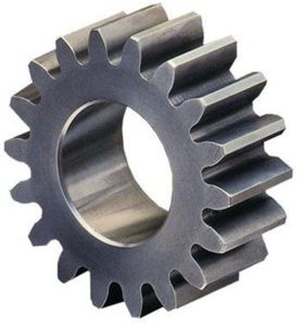 Polished Metal Spur Gear, Color : Silver For Industrial Use