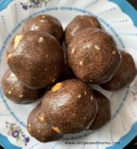 Handmade Ragi Laddu, Color : Brown, Taste : Sweet