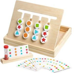 Wooden Color Shape Sorting Puzzle For Playing