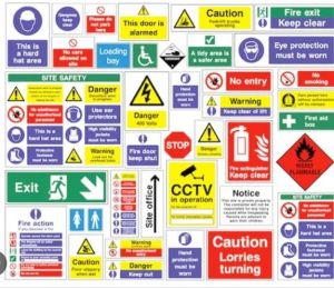 PVC Safety Signage Multisize For Hotel, Roadsides, Street