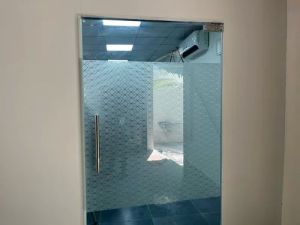 Polished Modular Toughened Glass Door, Shape : Rectangular For Office