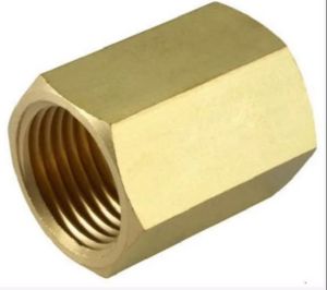 Brass Hex Socket, Color : Golden For Pipe Fitting